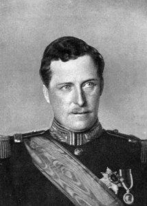 比利时国王阿尔伯特，第一次世界大战，1914年。