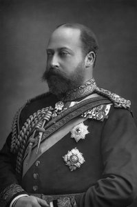 威尔士爱德华王子，未来的英国爱德华七世国王1841-1910，1890年。