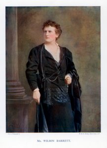 威尔逊·巴雷特（Wilson Barrett），英国演员，经理和剧作家，1901年。 作者 威廉和丹尼尔唐尼