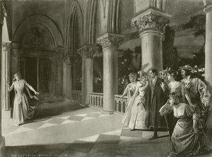 Lucia di Lammermoor，第三幕现场vi（凹版印刷）