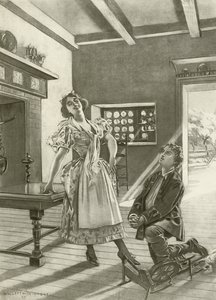 Marta，Act III场景vi（凹版印刷）