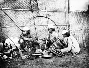 铁匠，1870年代 作者 威洛比华莱士胡珀