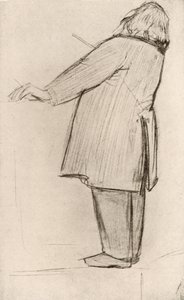 约翰内斯-勃拉姆斯（1833-1897） 德国作曲家，指挥（绘画） 作者 威利·冯·贝克勒斯