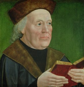 Hermann Langenbeck市长，1515年（橡木板油） 作者 威尔姆·德德克
