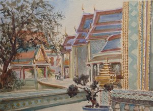868拉差堡寺（Wat Ratchaborpit），曼谷