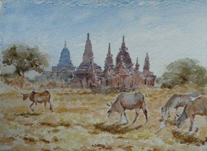 900来自蒲甘Laymyethna 作者 威尔逊·克莱夫（Wilson Clive）