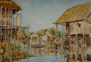 茵莱湖903 Pauk-Pa村（1） 作者 威尔逊·克莱夫（Wilson Clive）