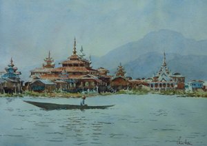 926修道院，久丹（Kyuk Daine） 作者 威尔逊·克莱夫（Wilson Clive）