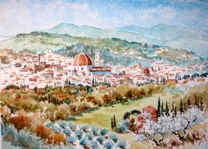 954年春季，出自S. Domenico di Fiesole 作者 威尔逊·克莱夫（Wilson Clive）