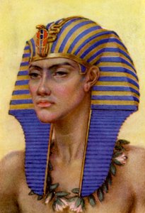 Akhenaten，18世纪的古埃及法老，公元前14世纪。