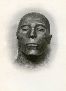 塞蒂一世的木乃伊的头颅，古埃及的第19王朝法老，大约在公元前1279年1279年。