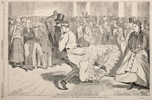巴黎舞会-在赌场跳舞，1867年。 作者 温斯洛·荷马