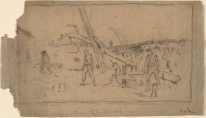 战斗线的推进，1864年。 作者 温斯洛·荷马