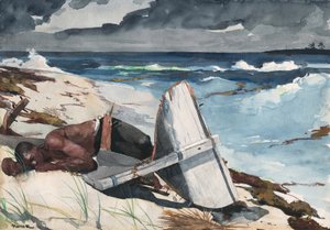 飓风过后，巴哈马，1899年 作者 温斯洛·荷马