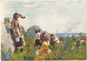 浆果采摘者 作者 温斯洛·荷马
