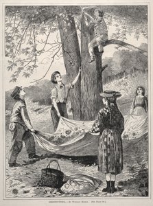 栗子山，1870年。 作者 温斯洛·荷马