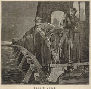 危险就在前方》，摘自《阿普尔顿斯文学、科学和艺术杂志》，1870 年 4 月 30 日，星期六 作者 温斯洛·荷马