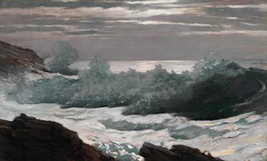 海上风暴后的清晨，1900-1903年。