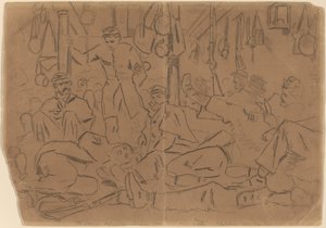 从亚历山大港到船坞[直页]，1862年。 作者 温斯洛·荷马