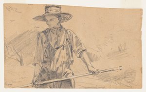 干草制作 作者 温斯洛·荷马