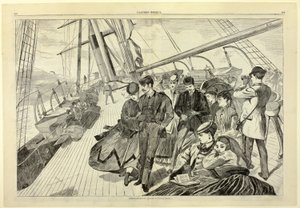 归途》，摘自《哈珀周刊 作者 Winslow Homer