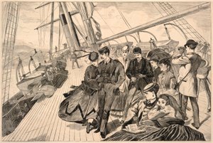 归途》，摘自《哈珀周刊》1867 年 12 月 21 日 作者 温斯洛·荷马