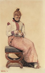 柠檬，1876年 作者 温斯洛·荷马
