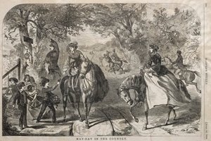 1859年，乡下的劳动节。 作者 温斯洛·荷马