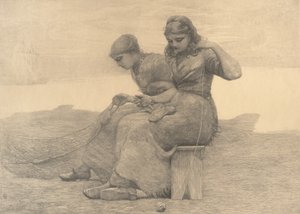 弥补眼泪，1888年。 作者 温斯洛·荷马