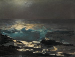 月光，伍德岛光，1894年。 作者 温斯洛·荷马