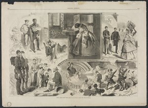战争新闻，1862年。 作者 温斯洛·荷马