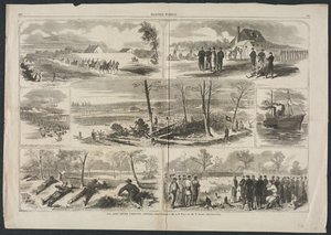 我军于1862年在弗吉尼亚约克镇前。 作者 温斯洛·荷马