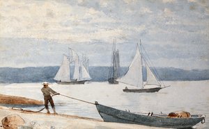拉海ry，1880年 作者 温斯洛·荷马