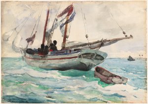 Schooner - 拿骚 作者 温斯洛·荷马