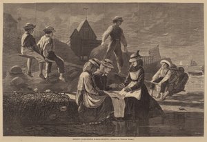 Seesaw--马萨诸塞州的格洛斯特，1874年出版。 作者 温斯洛·荷马