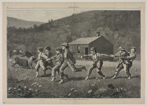 Snap-the-Whip，1873年。 作者 温斯洛·荷马