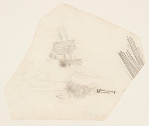风浪中的方形钻机 作者 温斯洛·荷马