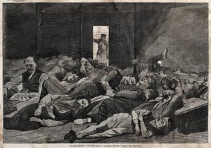 火车站的房客，1874年。 作者 温斯洛·荷马