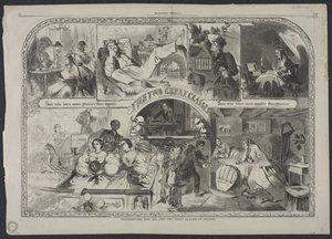 1860年的感恩节-1860年的两大社会阶层。 作者 温斯洛·荷马