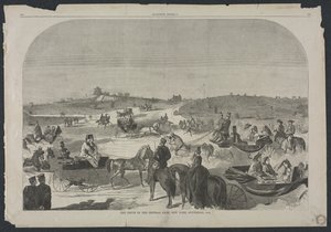 1860年9月，1860年，纽约中央公园大道（The Drive）。 作者 温斯洛·荷马