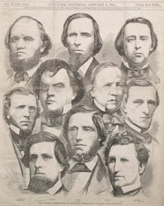 佐治亚州国会代表大会，1861年。 作者 温斯洛·荷马