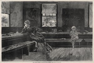 1873年的午休。 作者 温斯洛·荷马