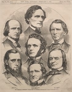 密西西比州议会下议院代表团，1861年。 作者 温斯洛·荷马