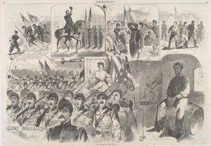 战争之歌》，1861年出版。 作者 温斯洛·荷马