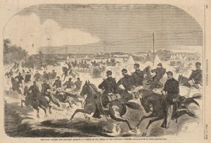 联邦骑兵和炮兵从哈珀出发，沿约克镇公路追击叛军 作者 温斯洛·荷马