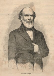 西奥多-帕克，摘自 1858 年 11 月 6 日巴鲁的《画室伴侣》（Pictorial Drawing-Room Companion）。 作者 温斯洛·荷马