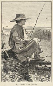 观察乌鸦》，选自《我们的年轻人》，1868 年 6 月 作者 温斯洛·荷马