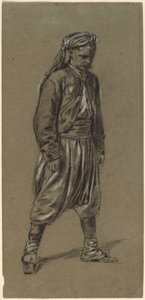 Zouave, 1864年。 作者 温斯洛·荷马