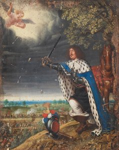 Frederic III de Danemark - Frederick III of Denmark at the Battle of Nyborg on November 14 作者 沃尔夫冈·海姆巴赫