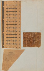 来自一个剪贴簿的页面，其中包含建筑的图画和一些印刷品，大约1800-1850年。创作者：Charles Percier工作室, Pierre François Léonard Fontaine工作室。 作者 Charles Percier 工作室，Pierre 工作室